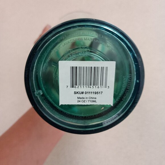 NWT Starbucks 24oz Green Cold Cup Tumbler Acrylic Reusable Drinkware New - Picture 8 of 8